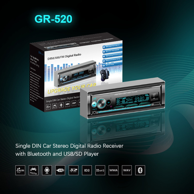 LA CHINE Car 1 DIN MP3 Player Smart DRM Car Radio DC 12V USB Audio Video Player fournisseur