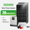 Générateur d'énergie solaire mono-panneau de 10000w fournisseur